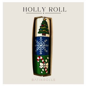 Christmas Single Roll (3 minis) - HOLLY